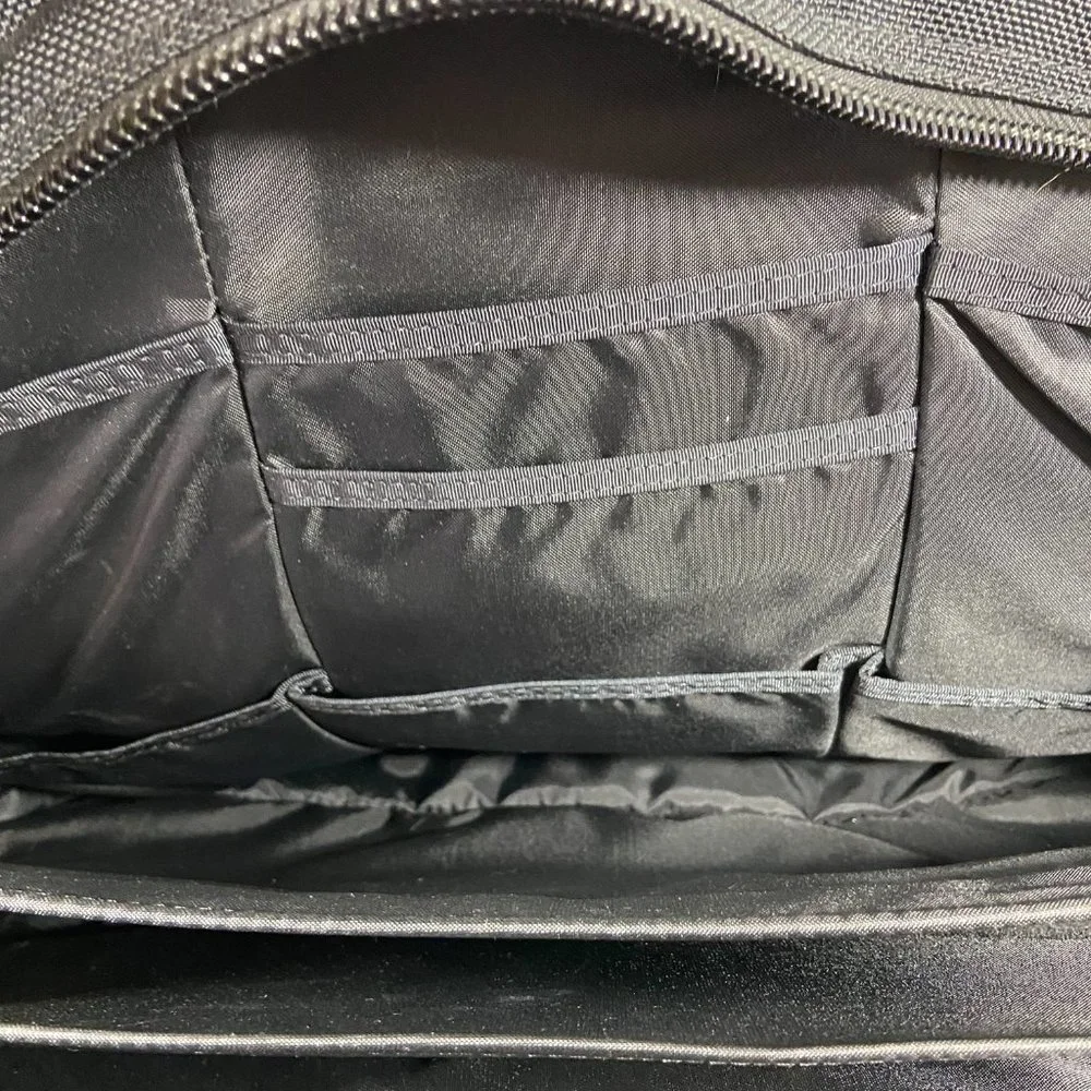 Brenthaven Carrying Briefcase Messenger Bag Laptop Computer Office Black 17